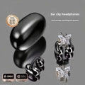 Fashion Jewelry Butterfly Earring Bluetooth Earphones Wireless Sports Headphones High Appearance Long Battery Life Headset