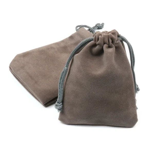 10Pcs/set Short Plush Dice Bag  Drawstring Bags For Tarots Card Jewelry Board Games RPG Game Dice High-grade Flannel Packet