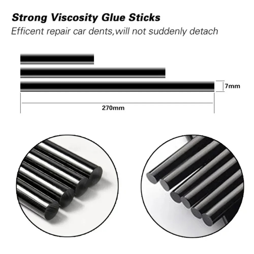 Hot-Melt Automotive Sealing Strip - High Strength Adhesive for Paintless Dent Repair Heat-Resistant Elastic Sealant Repair Tool