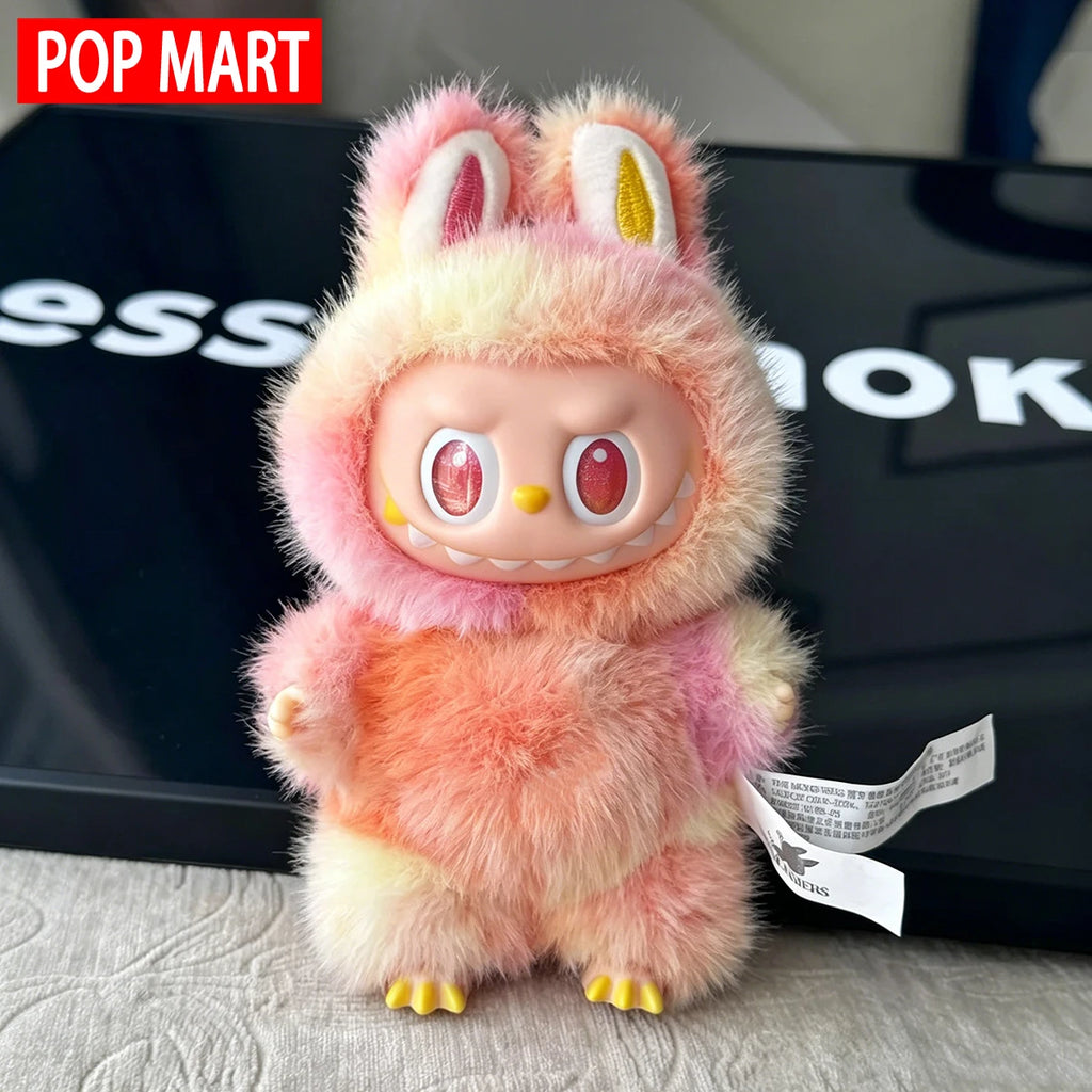 100% Genuine Labubu Doll,  Mystery Box - Macaron Color, It's the Perfect Gift for Family Friends and Lovers.