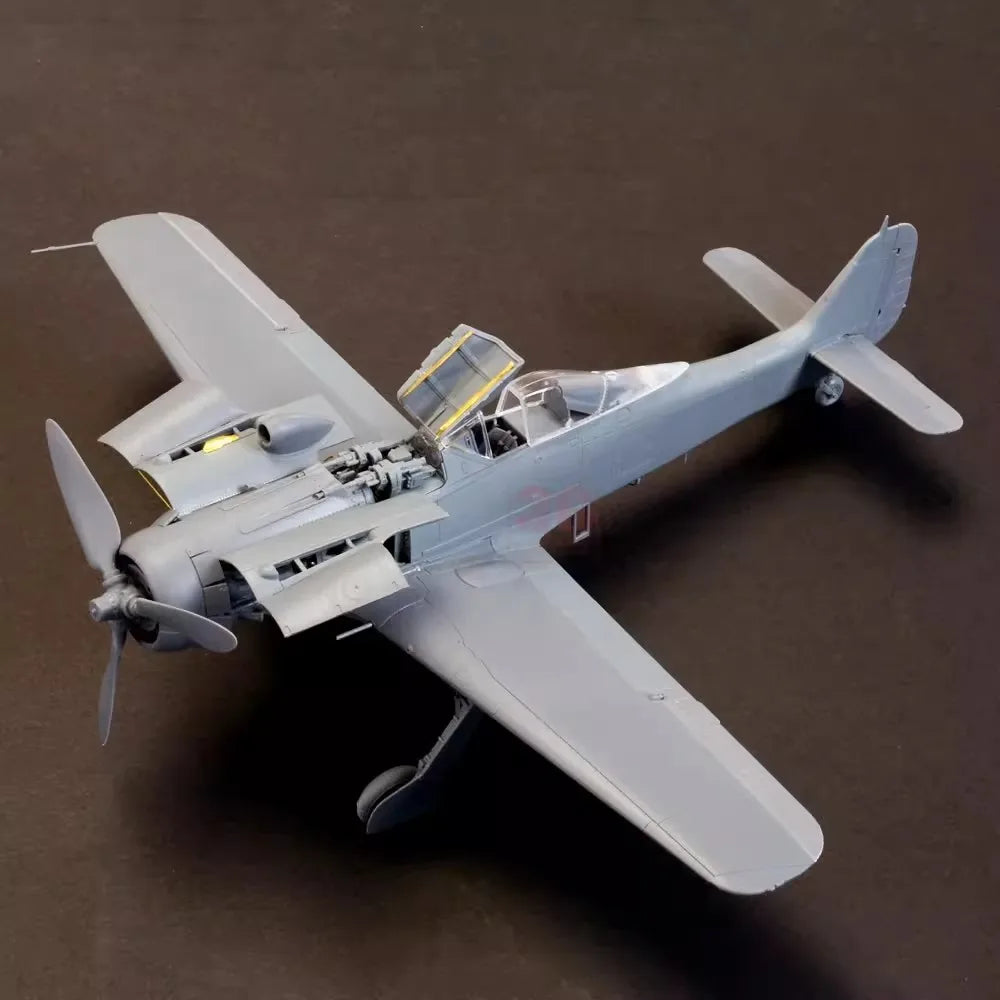 Miniart 48048 1/48 Fw 190D-9 Fighter Model Kit Advanced German Aircraft Highly Detailed Assembly Kit Military Hobby Collection