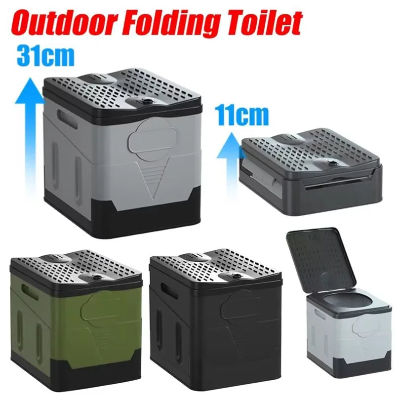 Equipment Portable Car Folding Toilet Toilet Camping Emergency Artifact Car Travel Outdoor Mobile Toilet Camping multitool