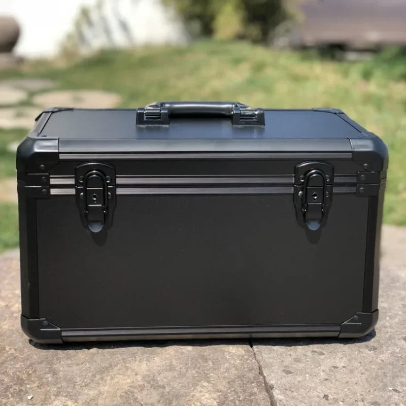 Aluminum Tool Box Storage Mechanic Multifunctional Tool Case Organizer Professional Waterproof Hard Case Large Tools Packaging