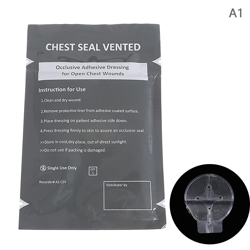 Hot Sale North American Rescue Hyfin Chest Seal Medical Chest Seal Vented