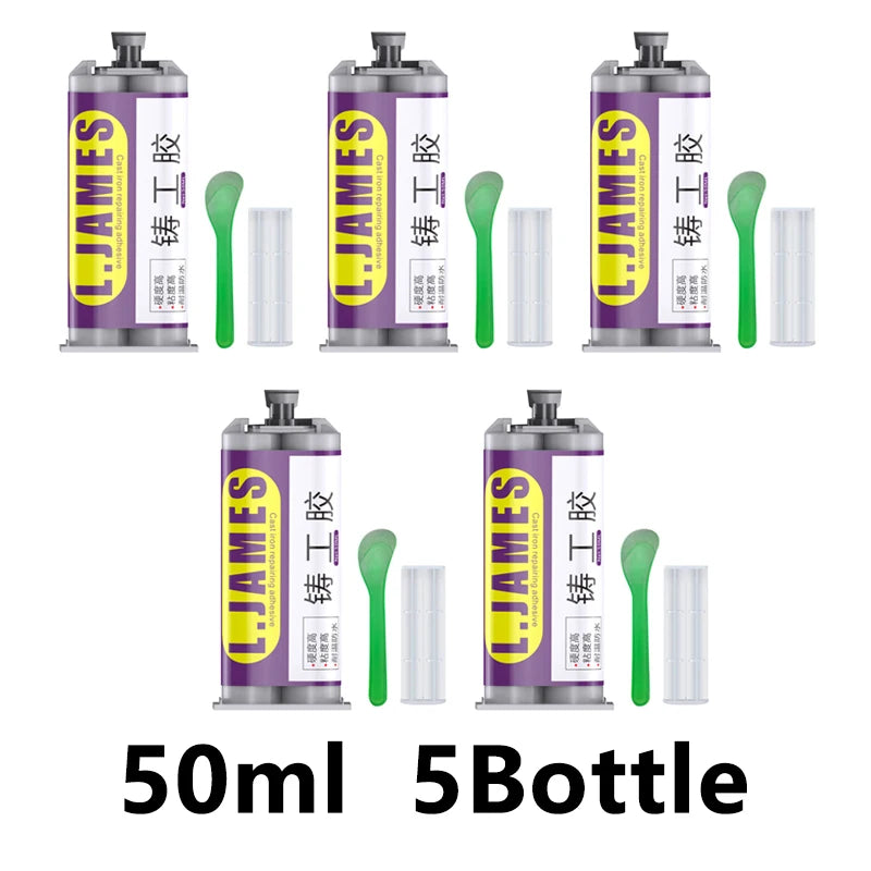 High Strength Magic Metal Repair Glue Welding AB Glue High Temperature Resistant Strong Bonding Durable Adhesive Metal Plastic