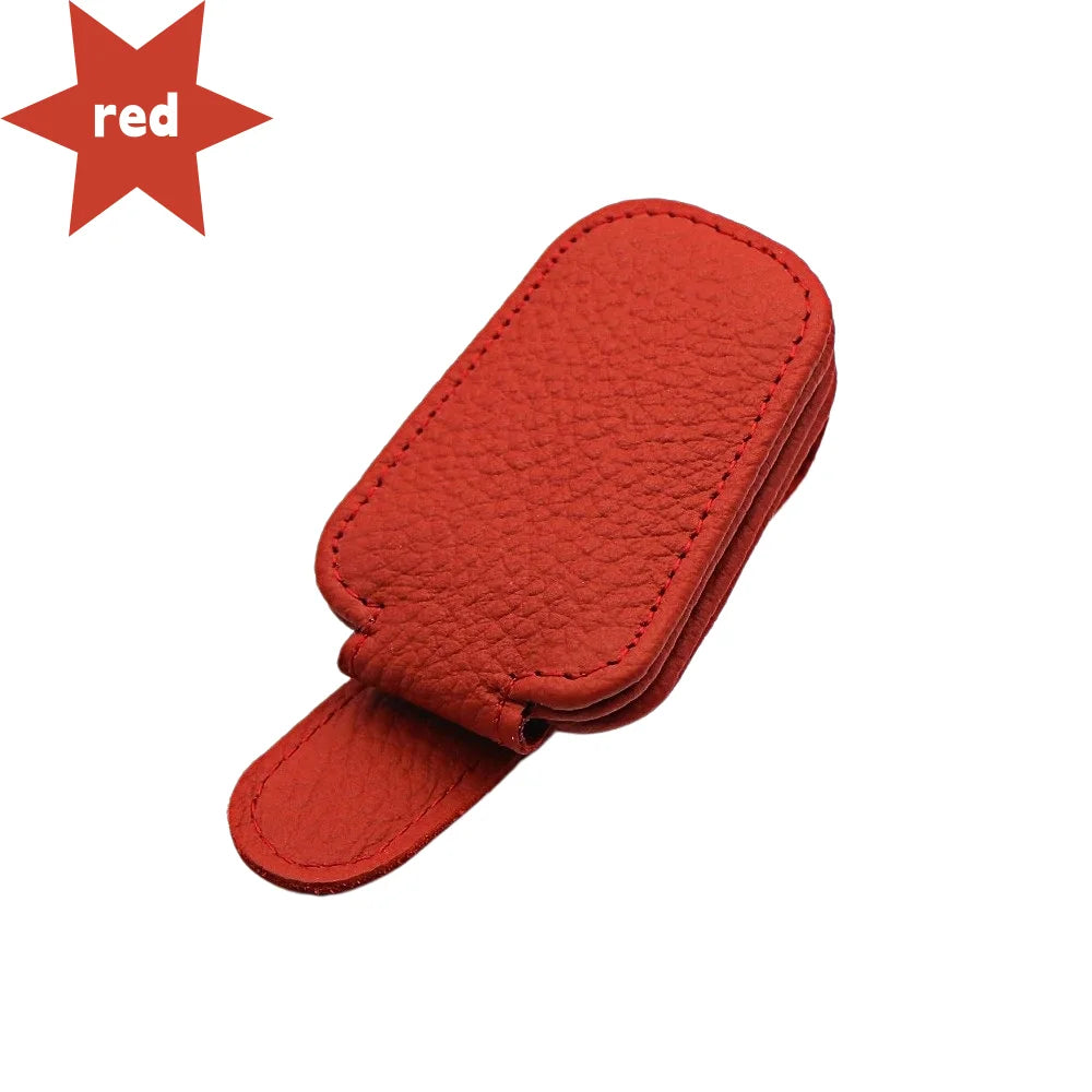 Universal Car Sunglasses Clip Card Ticket Holder Stand Fastener Pen Case Eyeglasses Sun Visor Car Accessories