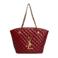 Retro Shopping Diaper Bag For Women Leather Crossbody Tote High End Minimalist Classic Designer Handbag Trendy Party Purse