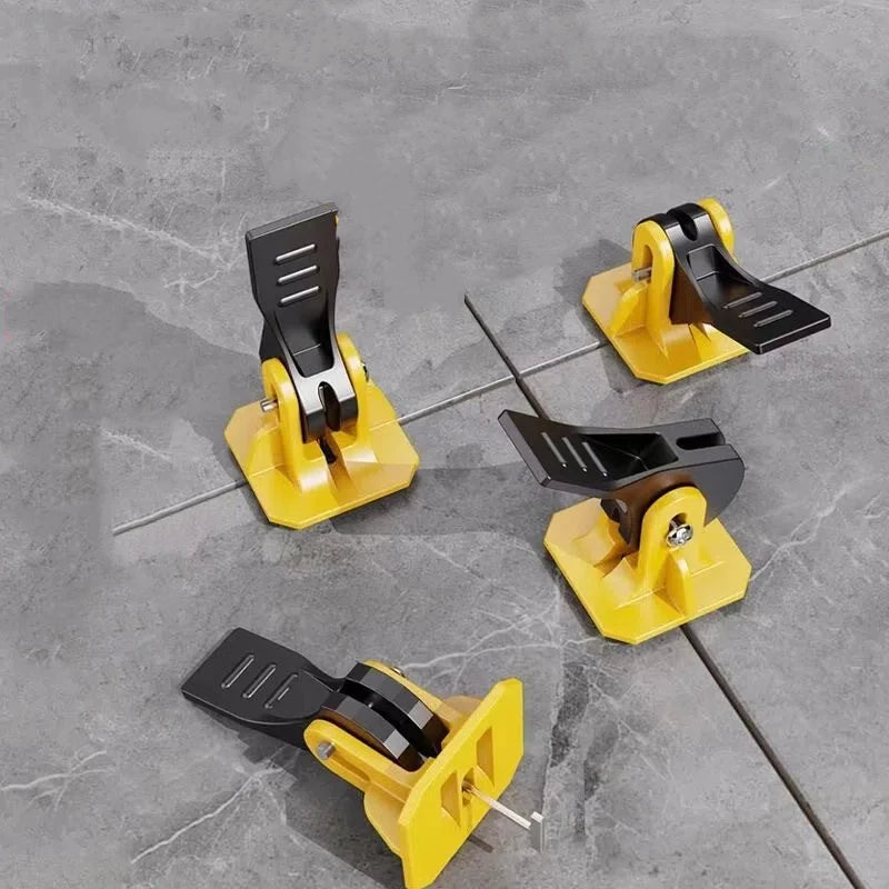 Reusable Floor Porcelain Tile Leveling System Clips Ceramic Levelers Kit for Tile Laying Fixing Wall Tile Construction Tools
