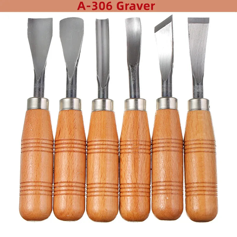 1/5/6/8PCS/Set Dry Hand Wood Carving Tools Chip Detail Wood Chisel Set Speed Steel Lathe Knives Tool Woodworking Cutter Set