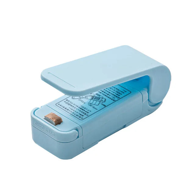 Mini Heat Bag Sealing Machine Package Sealer Bags Thermal Plastic Food Bag Closure Storage Sealer Packing Kitchen Accessories