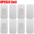 Self Adhesive Door Stop Magnetic Cabinet Catches Invisible Soft-Catch Anti-Rust Magnet Stickers Hidden Door Closer for Cupboard