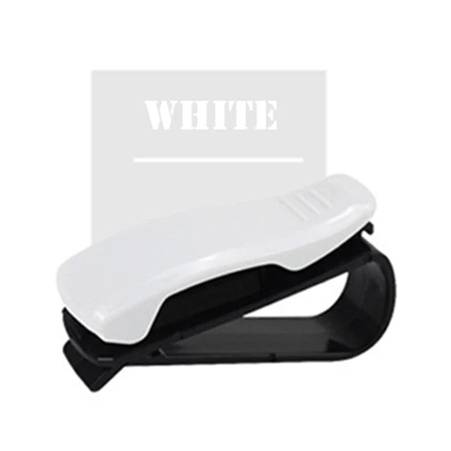 Car Sun Visor Glasses Holder Clip For Skoda Superb Octavia A5 2 Fabia Rapid Yeti Citroen C4 C5 C3 Grand Picasso
