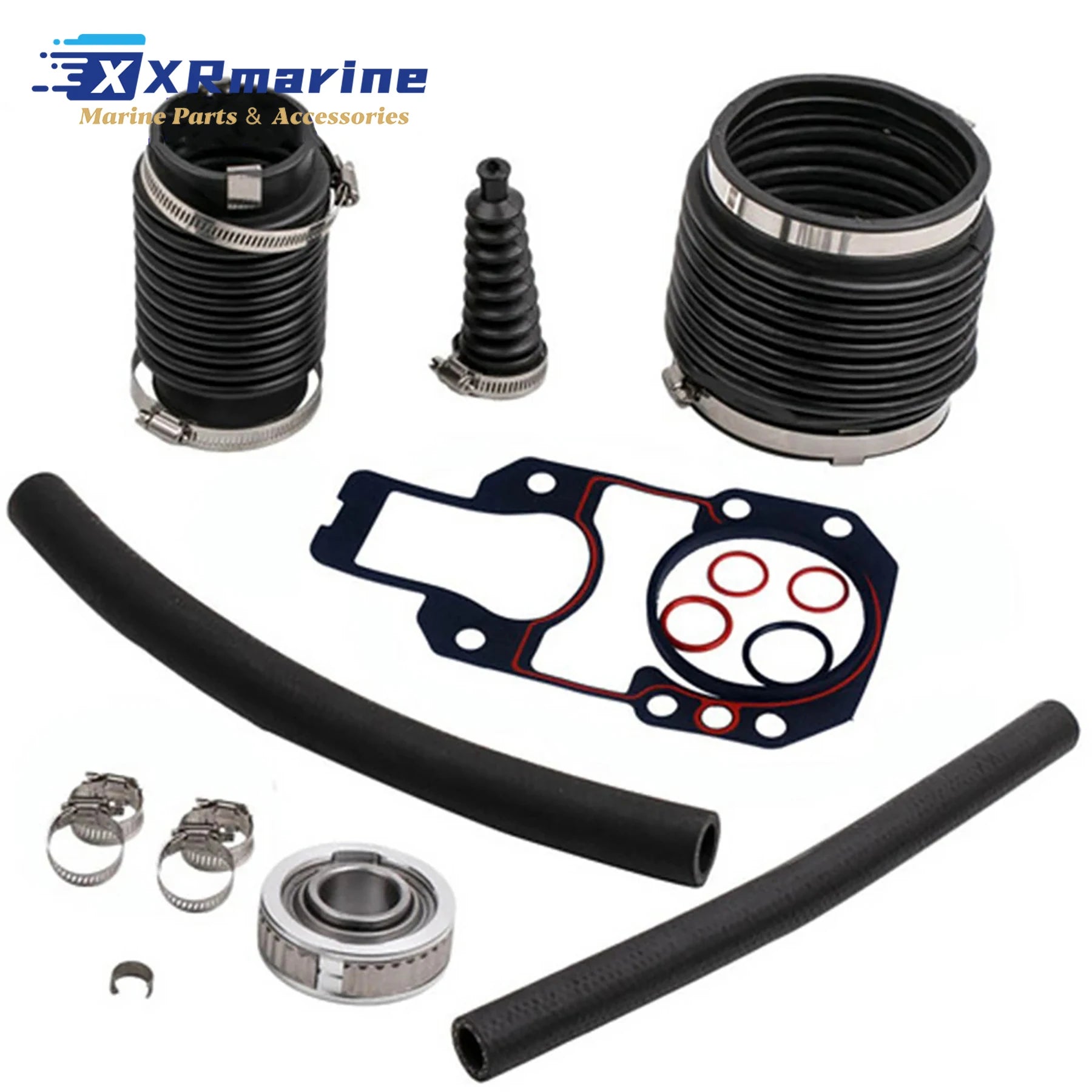 Transom Bellow Kit W/ Gimbal Bearing Fits for Mercruiser Alpha One Gen 1 MR R Sterndrive Engines 30-803097T1 18-2601-1 18-8213