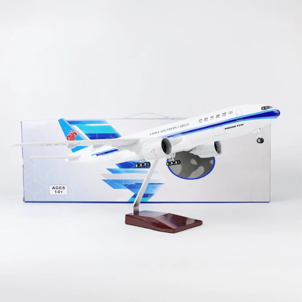 47cm Airplane Model 777 china southern Airlines 1:157 Scale Aircraft W  Wheel Landing Gear Resin Collected Gift Aviation