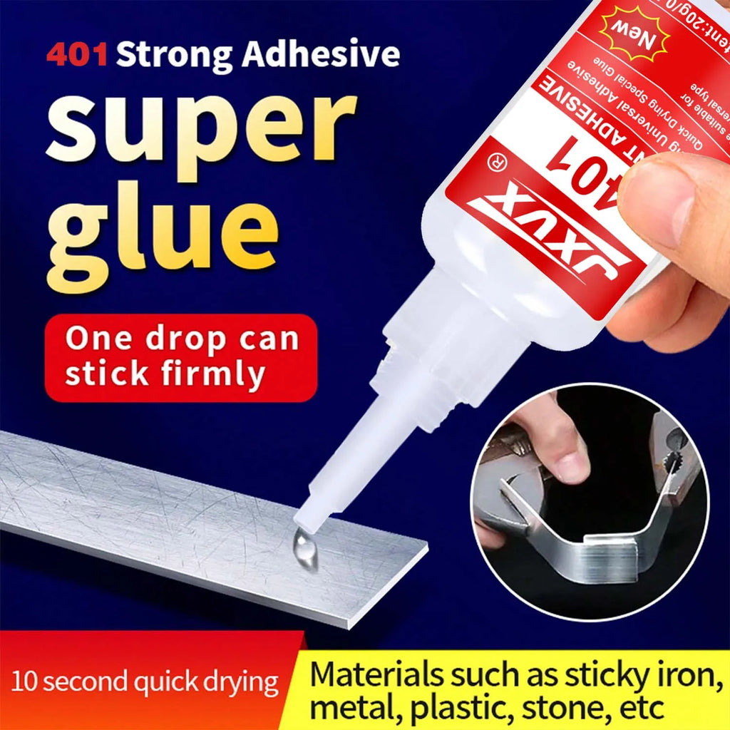 Super Glue All Purpose CA Glue Clear, Superglue Instant Cyanoacrylate Adhesive for Ceramic Glass Wood Plastic 3D Printer Metal .