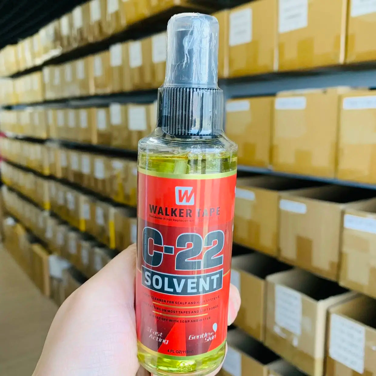 C-22/bottle Solvent Spray Remover for Lace Wigs Toupee Adhesive Removers Wig Glue Remover for Tape Hair Extensions