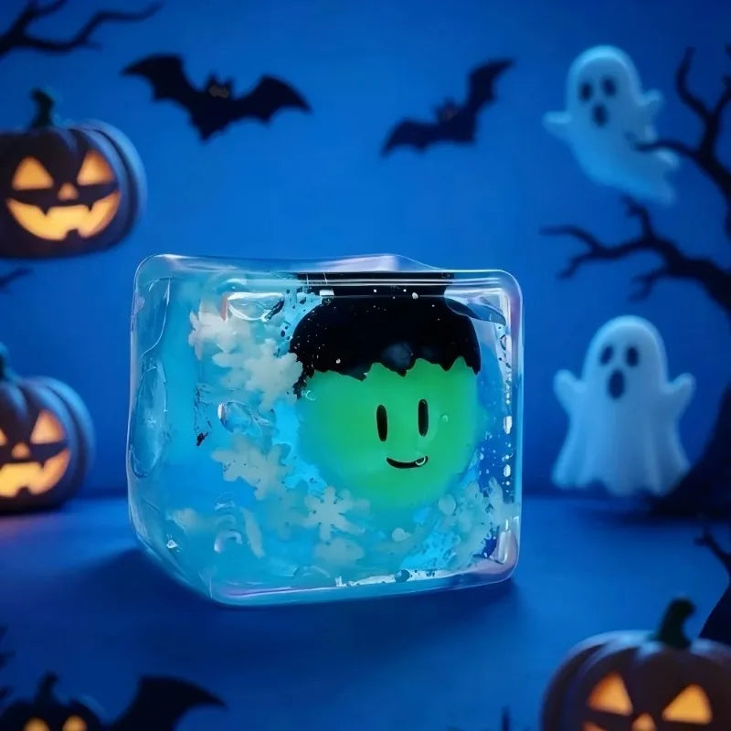 Halloween Pumpkin Ghost Bat Maltose Stress Ball Squishy Toy Soft Stress  Slow Rebound Fidget Toy Stress Relief Funny Gift