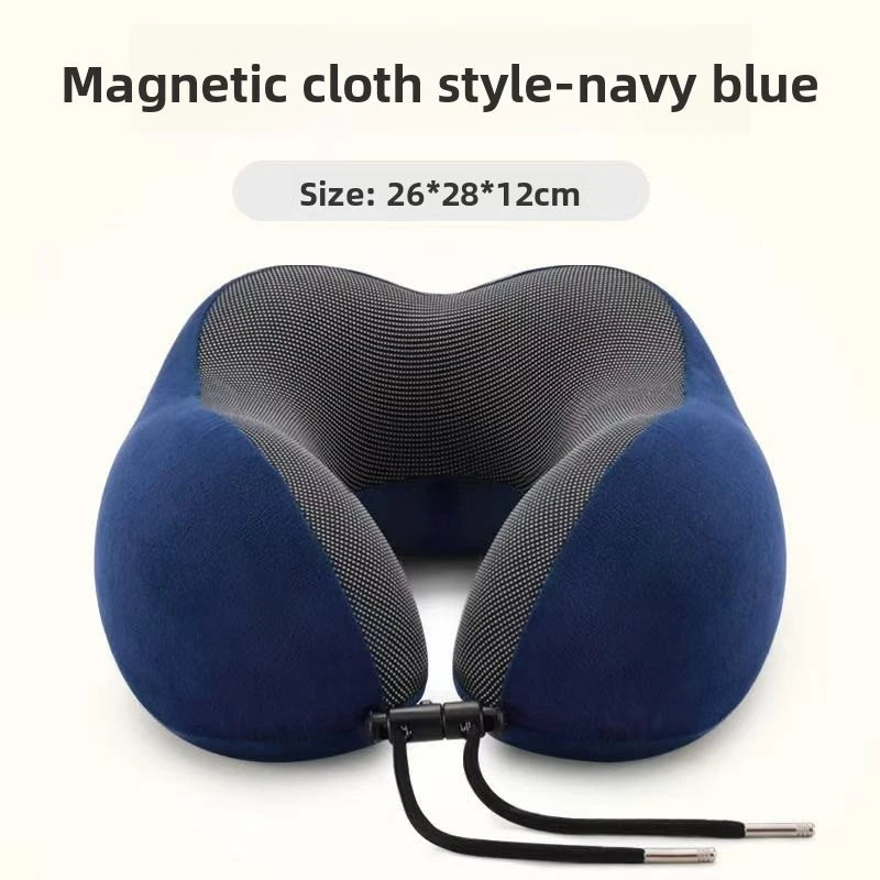 U Shaped Memory Foam Neck Pillows Soft Travel Pillow Massage Neck Pillow Sleeping Airplane Pillow Cervical Healthcare Bedding