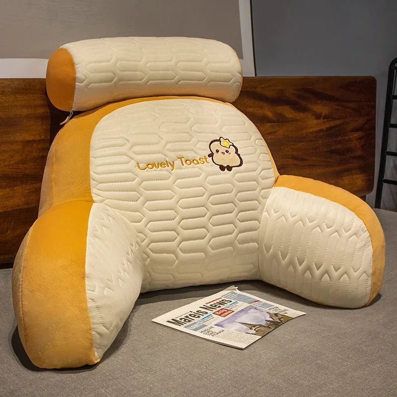 Flash Sale 2025 bedside cushion soft bag waist pillow large backrest bed pillow sofa bed dormitory reading throw pillow tatami