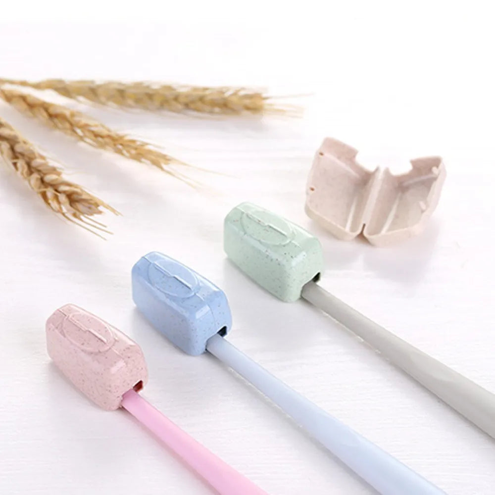 Portable Wheat Straw Toothbrush Head Cover Travel Dustproof Toothbrush Protective Cap For Home Trip Viajes Y Hogar 2026 Trending