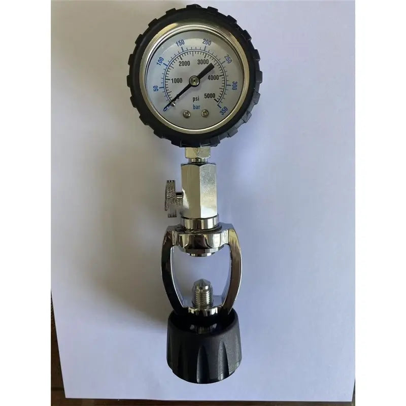 TFORU-Yoke Type Water Tank Pressure Detector Diving Dingkou Pressure Gauge Oxygen Cylinder Pressure Gauge Water Tank Pressure De