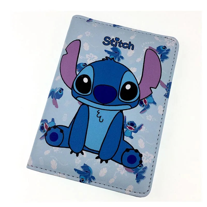 Disney The Nightmare Before Christmas 80G Thicker Passport Holder PU Leather Women Men Passport Cover Case Card ID Holders