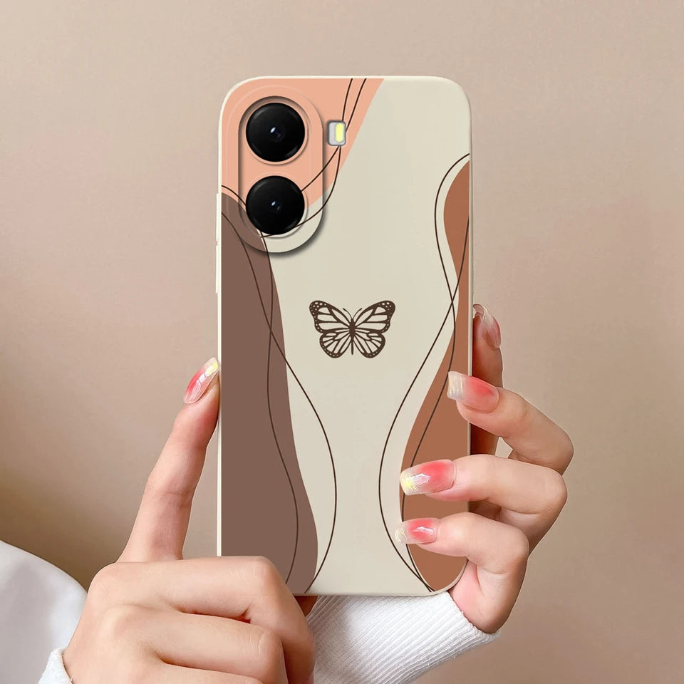 For Xiaomi Poco X7 Pro Case Lovely Bear Love Heart Shockproof Anti-fall Antifouling Luxury Shell For xiaomi poco x7 pro Coque