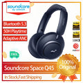 Soundcore Original Space Q45 Wireless Bluetooth Headphones ANC Active Noise Cancellation LDAC HiRes Headset 50H Playtime