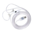 KZ Type-C Oxygen Free Copper Silver Plated C-Type 0.75mm 2-Pin Wire Compatible with EDX Series
