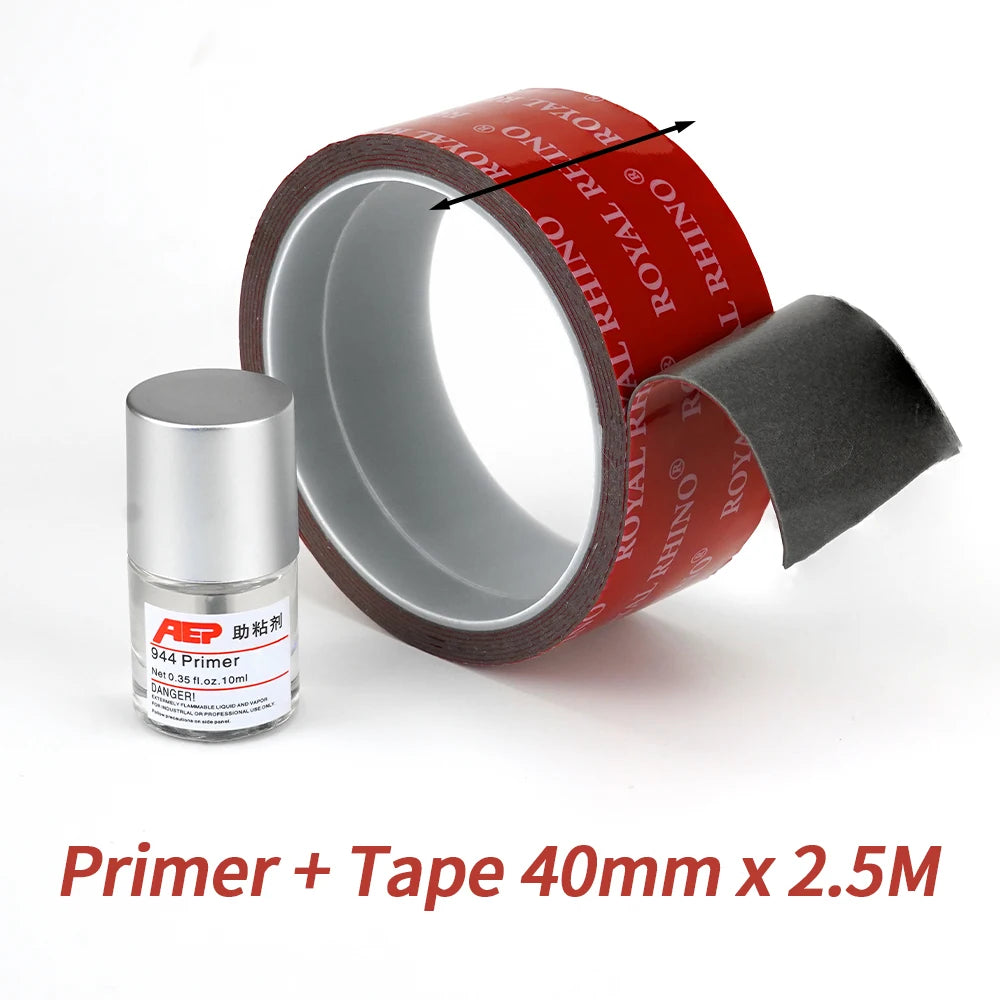 ADHESION PROMOTER + DOUBLE SIDED TAPE = BEST BUDDIES EVER 944 Primer Acrylic Foam Tape Increase Viscosity 80%