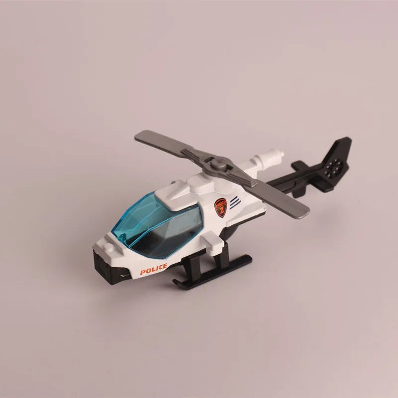 Alloy Helicopter Model Toys MINI Aircraft Military Collection Decorations Simulation Airplane Toys For Kids Boys Birthday Gift