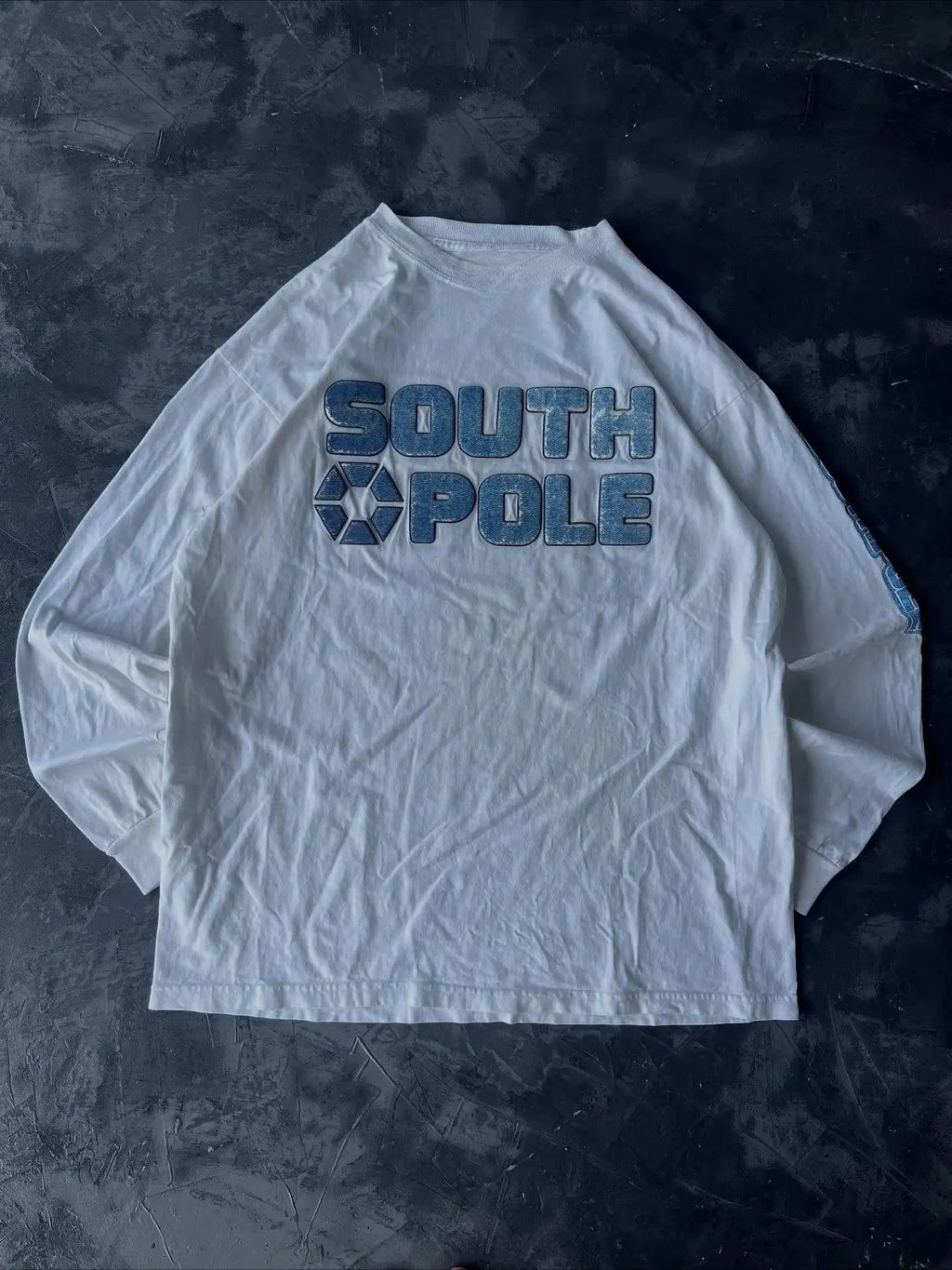 Y2K Southpole Long-Sleeved Tops New Man American Japanese Harajuku Pure Cotton T-shirt Shirt Fashion Clothes