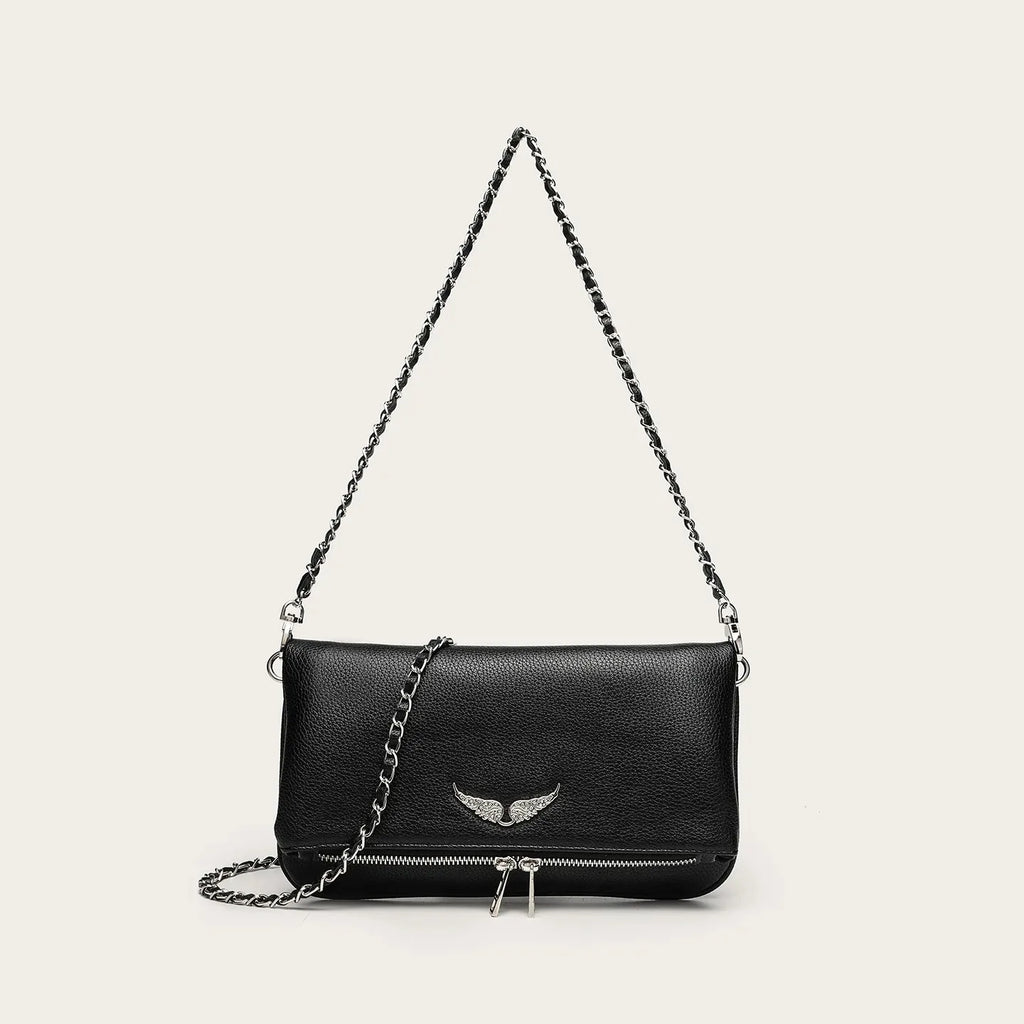 Wing Mini Square Bag for Women, 2026 Fashion Underarm Shoulder & Crossbody Bag, Cute Small Purse, Versatile Chic Handbag