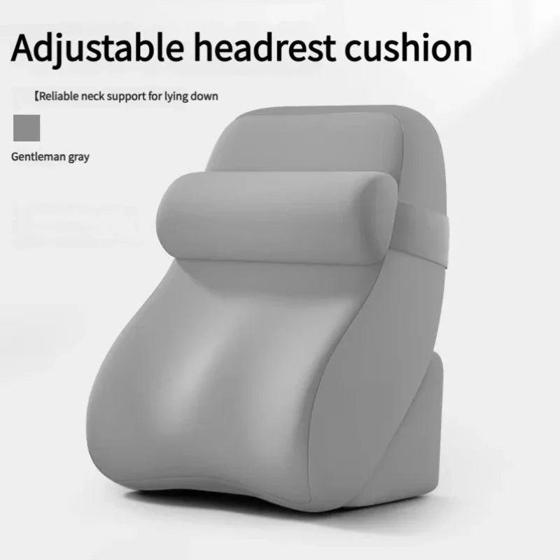 Ergonomic Reading Pillow Adjustable Wedge Support Cushion Neck Lower Back Pain Relief For Bed Sofa Office Sitting