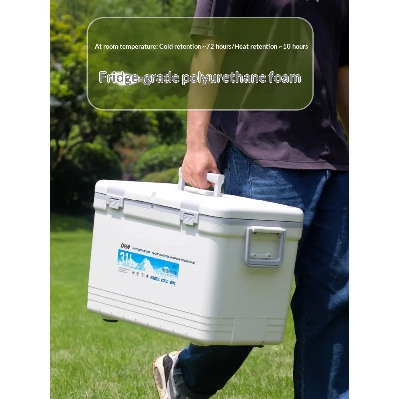 Portable 12V Car Compressor Fridge Mini Refrigerator Camping Travel RV Boat Temperature Control Energy Saving Quiet Ice Box