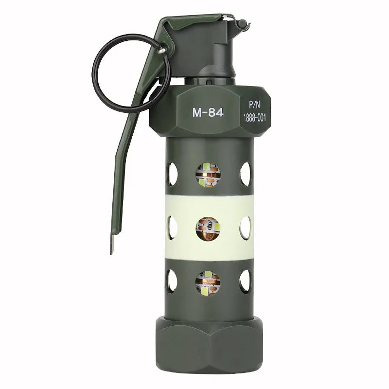 Outdoor Portable Camping Emergency Lighting Tactical Lamp Dummy Flashbang Grenade Model Cosplay Model Prop Lamp