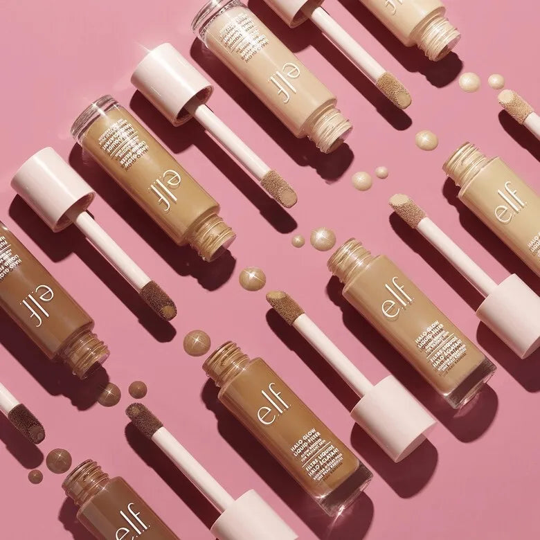 Elf Full Coverage Waterproof Liquid Foundation Long Lasting Matte Finish Dark Circle&Blemish Cover Cosmetics for All Skin Types