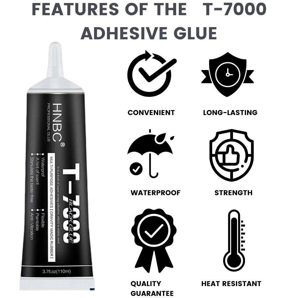B-7000 Epoxy Resin Glue 15/50/110ml T-7000 Safety Material for Cell Phone Touch Screen Jewelry Craft Liquid Adhesive Repair Kit