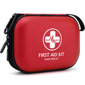 150 Piece Mini First Aid Kit Small Waterproof Hard Shell Medical Kit for Home Car Travel Camping Truck Hiking Sports Office