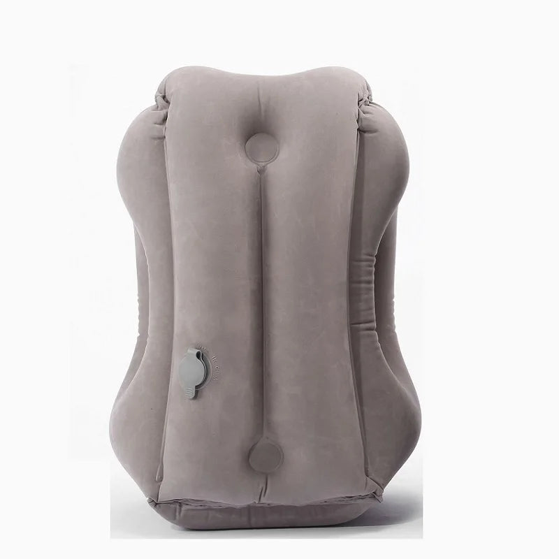 Portable Inflatable Travel Sleeping Pillow for Airplane High-speed Train Office Comfortable Sleeping Pillow Support Prone Pillow