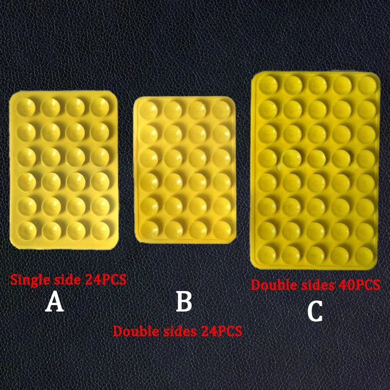 Silicone World Square Silicone Mobile Phone Fixing Suction Cup Car Mounted Bracket Phone Case Universal Anti Slip Suction Cup
