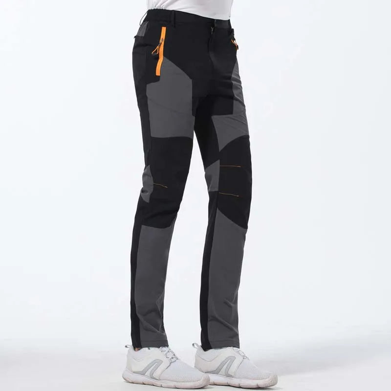 Elastic Mens Hiking Pants Outdoor Sport Summer Quick Dry Windproof Waterproof Trekking Climbing Wear-resistant Breathable Pants
