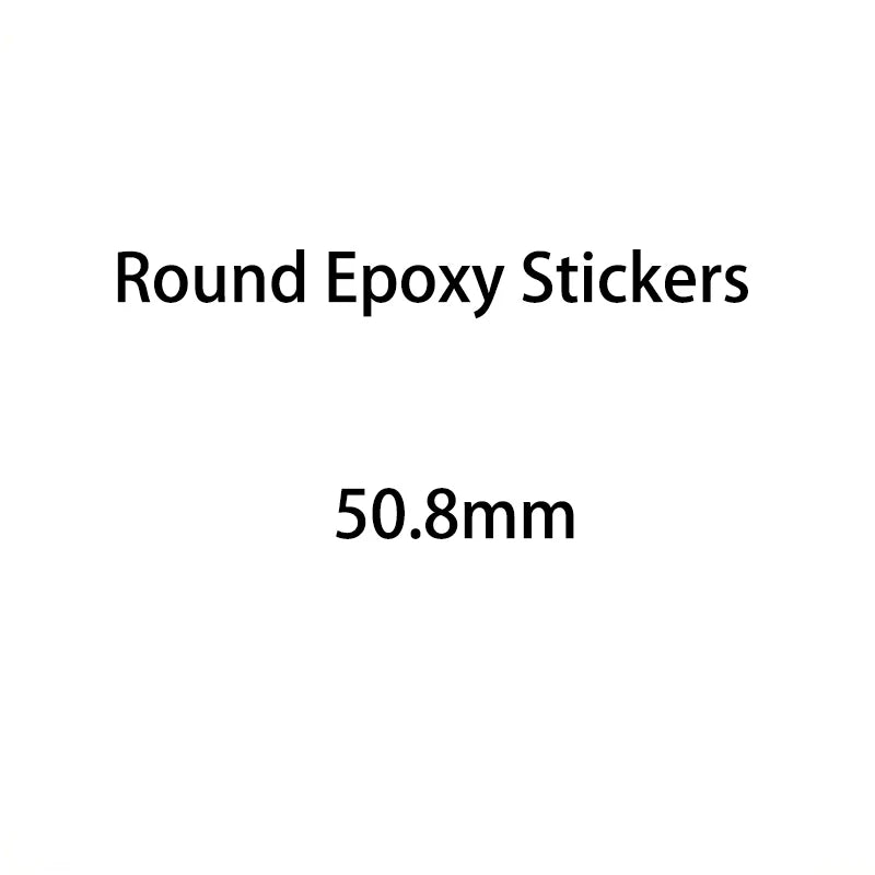 50/100/200/500pcs 3D Clear Epoxy Stickers Round Square Heart Oval Dome Adhesive Stickers Domed Cups for DIY Jewelry Making