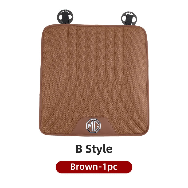 Car Ice Silk Seat Cushion Breathable Anti-Slip Pad Seat Cover Accessories For Morris Garages MG 3 5 6 7 HS ZS GS Hector TF GT ZR
