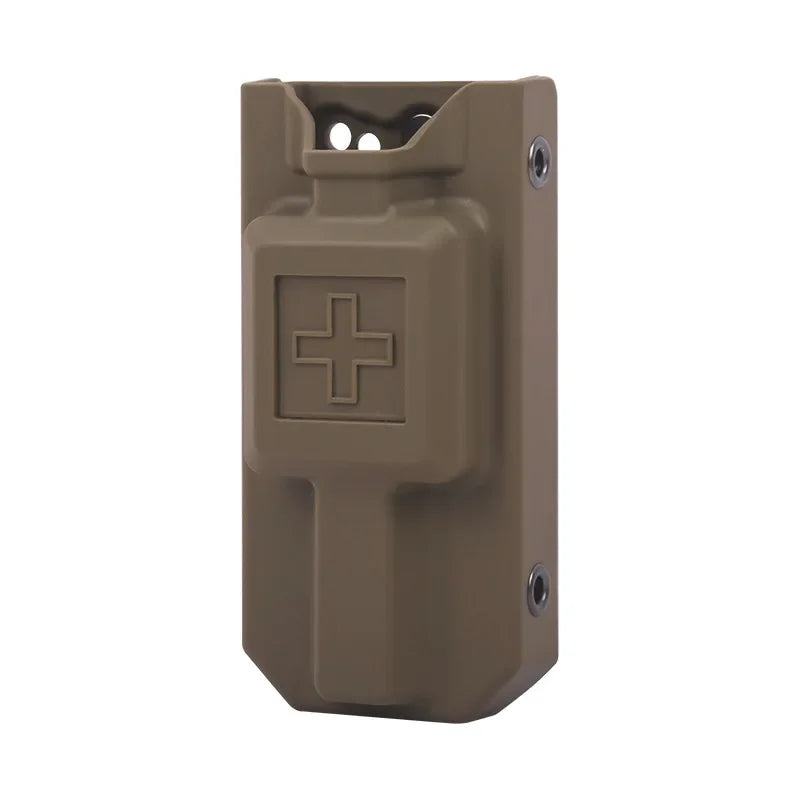 EDC Molle Tourniquet Holder Box Storage Tourniquet Multi-functional Quick-pull Box Outdoor Emergency Survival for Hunting CS