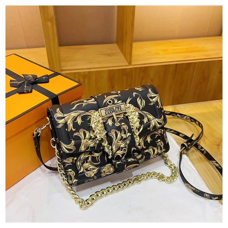 Elegant Large Capacity Diaper Bag Women Niche Designer Handbag Leather Shoulder Crossbody Purse Tote Satchel Retro Trendy