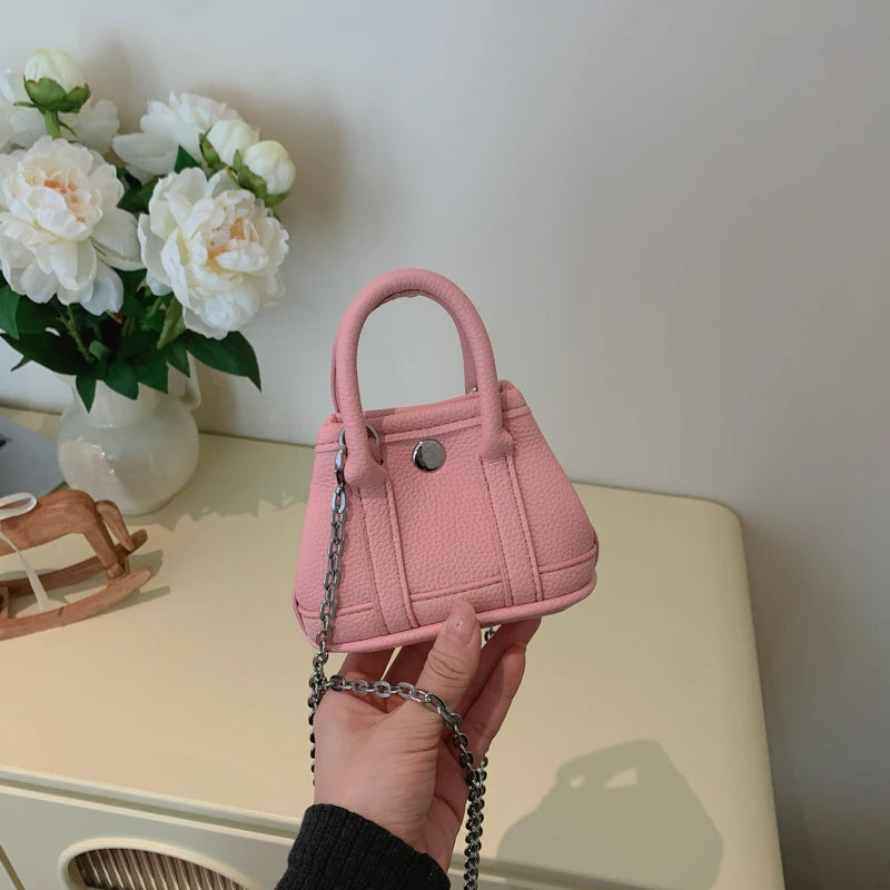 Super Mini Crossbody Bag Ladies Fashion Lipstick Bag 8 Colors Pu Leather Handbag Coin Purse Clothing Versatile Cross Body Bags