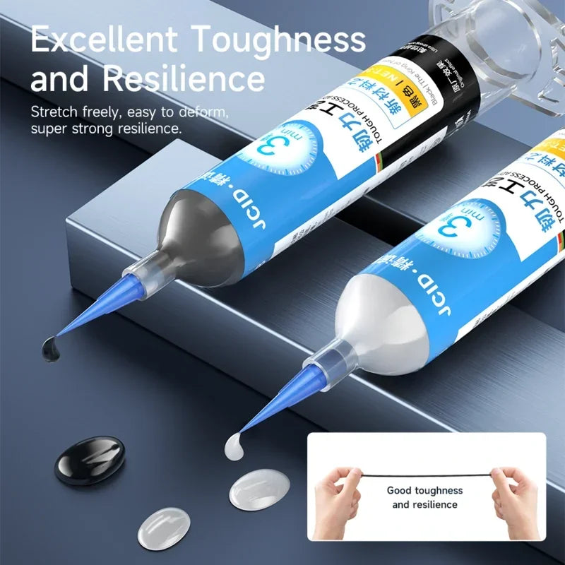 JCID TP Nano Repair Glue for Phone/Electric 3Min Cure Super Strong Fire-Resistant -16℃~62℃ Metal/Plastic/Glass Glue
