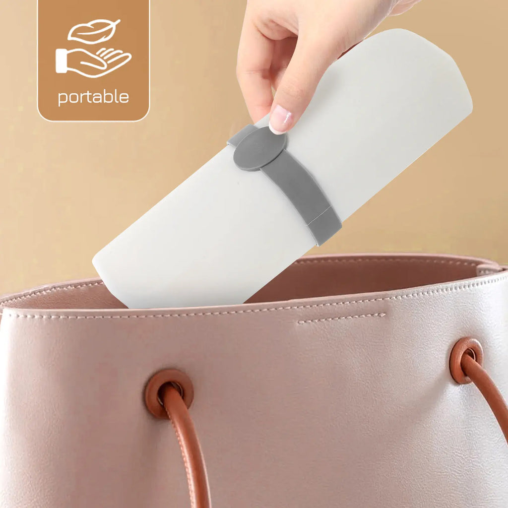 Portable Toothbrush Case Travel Toothbrush Storage Box Toothpaste Holder Compact Wear Resistant Impact Resistant for School