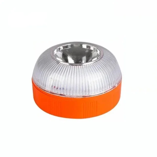 V16 USB Rechargeable Car Emergency Beacon Light – Magnetic Induction Strobe Warning Light for Safety Signal Flashing
